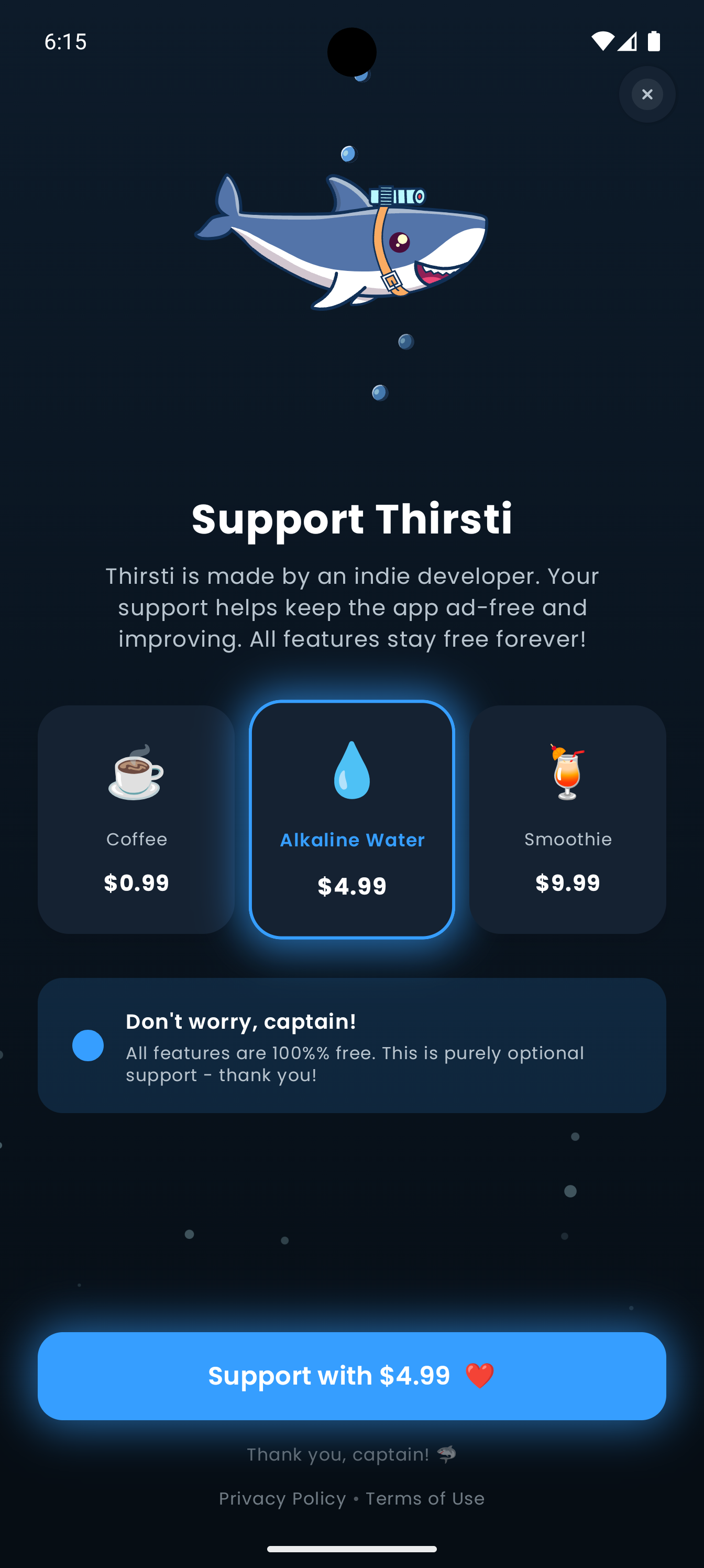 Thirsti App Screenshot 5